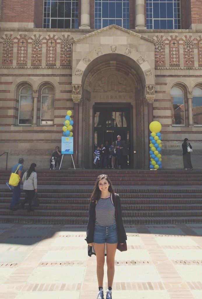 All Girls School student visits UCLA
